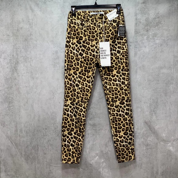 Celebrity Pink Juniors' Cheetah Print High Rise - Picture 1 of 12